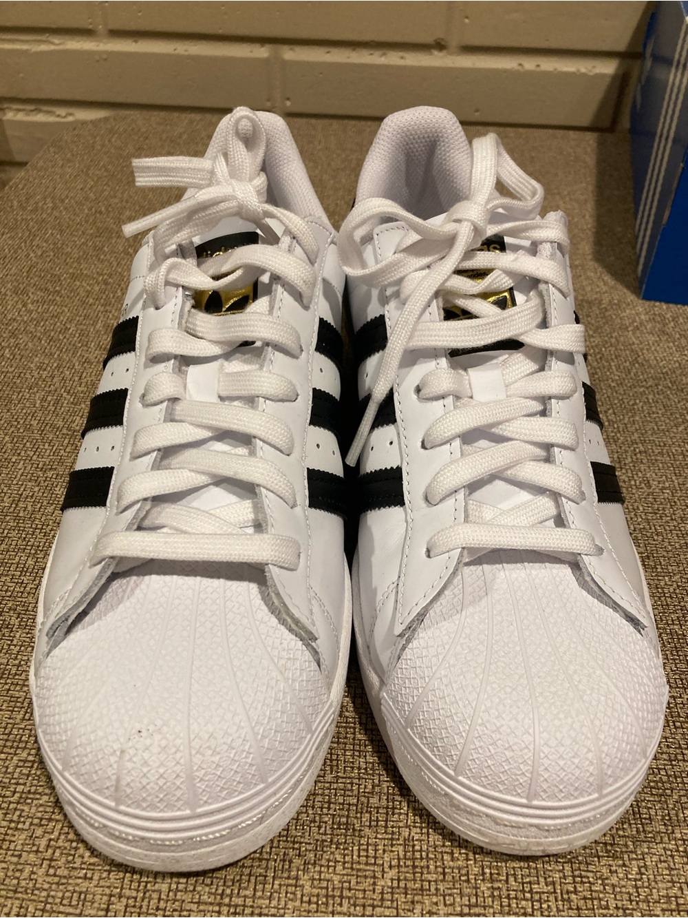 adidas Originals Superstar Men's Sneakers - White / Black - Picture 4 of 7